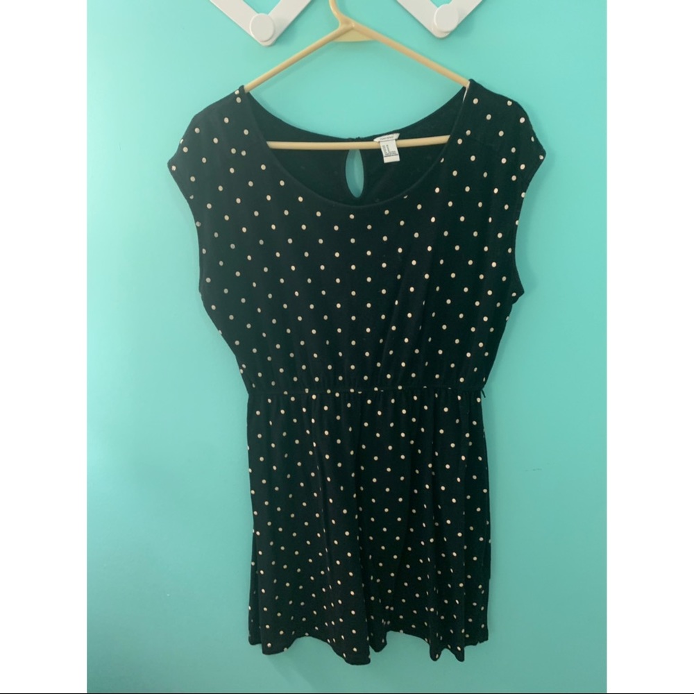 Forever 21 Cotton Polka Dot Day Dress